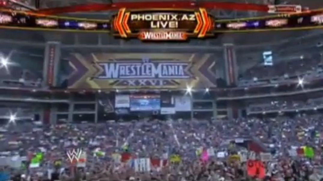 WrestleMania 26 highlights