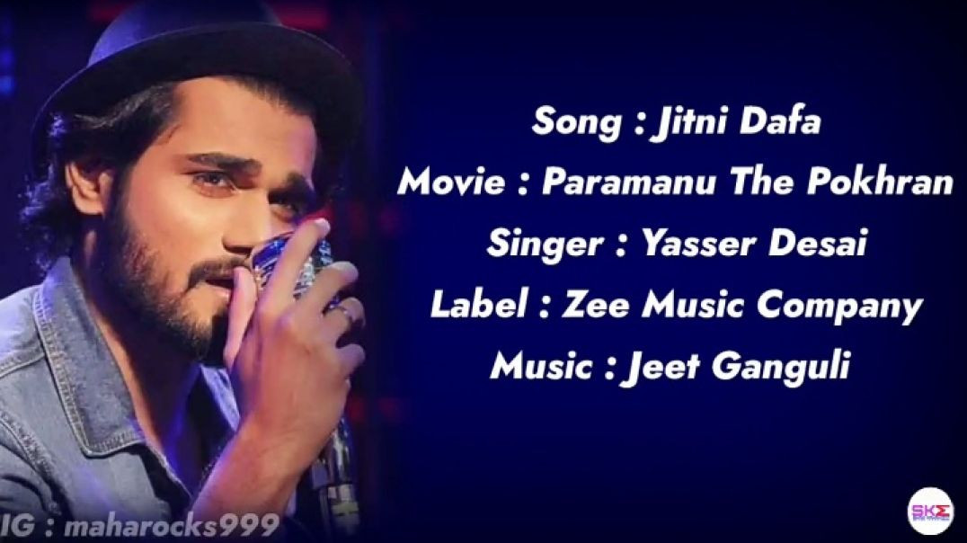 Jitni Dafa Dekhu Tumhe - Lyrics with English translation__Paramanu__Yasser D_HD